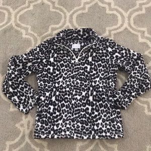 Children’s place girls animal print pullover M 7/8